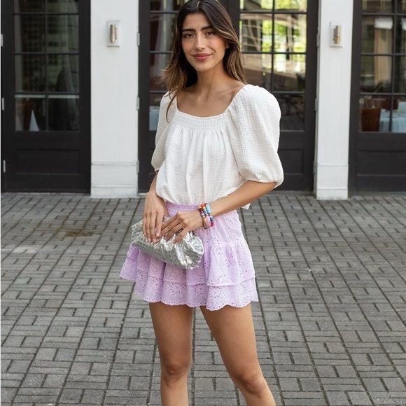 BB Dakota x Steve Madden Fresh Out of There Skirt in Orchid - Picture 4 of 8